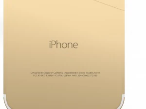 iphone 7 gold 3D Model