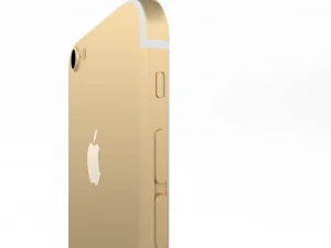 iphone 7 gold 3D Model