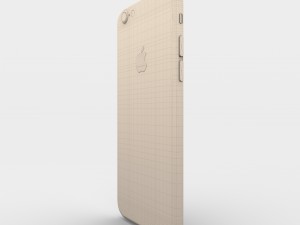 iphone 7 gold 3D मॉडल