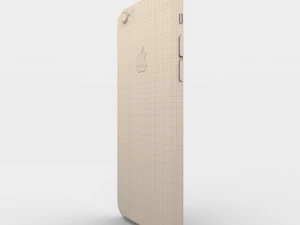 iphone 7 gold 3D Model