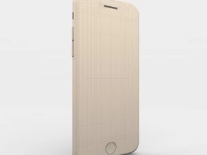 iphone 7 gold 3D Model