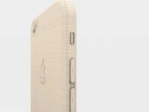iphone 7 gold 3D Model