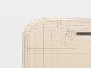 iphone 7 gold 3D Model