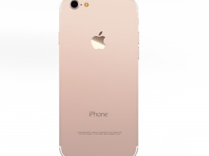 iphone 7 rose gold Modello 3D