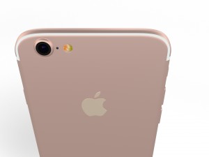 iphone 7 rose gold Modello 3D