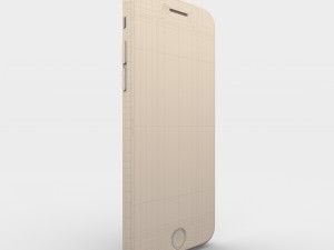 iphone 7 rose gold Modello 3D