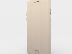 iphone 7 rose gold Modello 3D