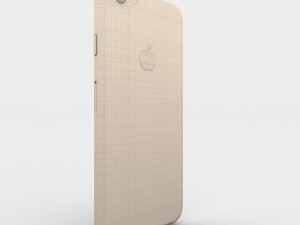iphone 7 rose gold Modello 3D