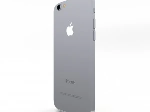 iphone 7 space gray 3D Model