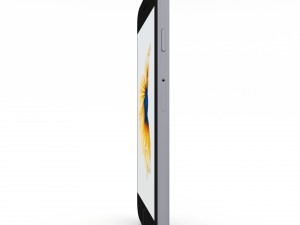iphone 7 space gray 3D Model