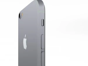 iphone 7 space gray 3D Model