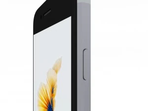 iphone 7 space gray 3D Model