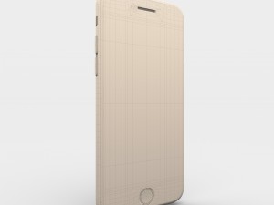 iphone 7 space gray 3D Model