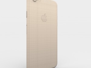 iphone 7 space gray 3D Model