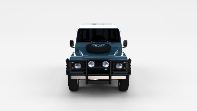 land rover defender 90 station wagon rev 3Dモデル .c4d .max .obj .3ds .fbx .stl .blend 