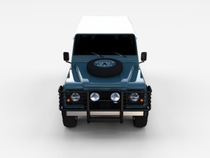 land rover defender 90 station wagon rev 3Dモデル