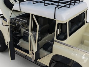 full land rover defender 110 double cab pick up re Model 3D