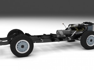 full land rover defender 110 double cab pick up re Model 3D