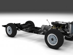 full land rover defender 110 double cab pick up re Model 3D