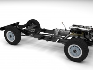 full land rover defender 110 double cab pick up re Model 3D