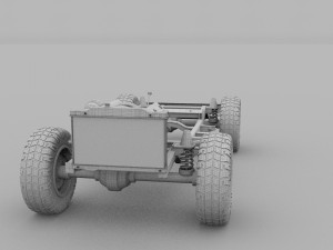 full land rover defender 110 double cab pick up re Model 3D