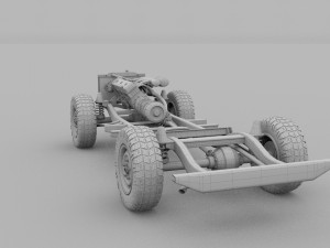 full land rover defender 110 double cab pick up re Model 3D