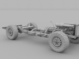 full land rover defender 110 double cab pick up re Model 3D