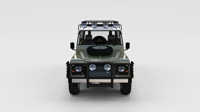 full land rover defender 110 hard top rev 3D 모델 .c4d .max .obj .3ds .fbx .stl .blend 