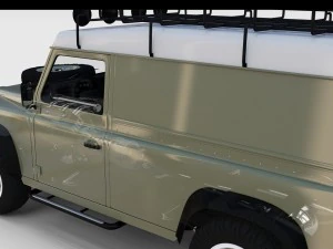 full land rover defender 110 hard top rev 3D Model
