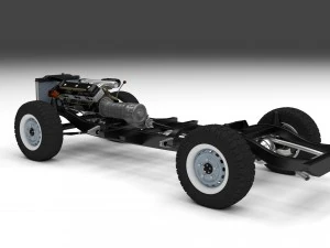 full land rover defender 110 hard top rev 3D Model