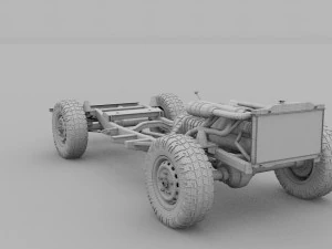 full land rover defender 110 hard top rev 3D Model