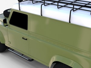 land rover defender 110 hard top rev 3D मॉडल
