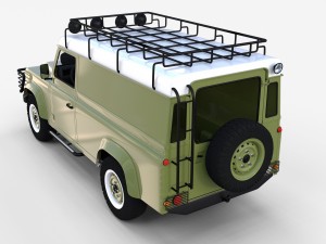 land rover defender 110 hard top rev 3D मॉडल