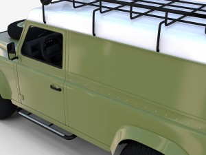 land rover defender 110 hard top rev 3D मॉडल