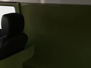 land rover defender 110 hard top w interior rev 3D Model