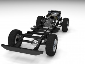 full land rover defender 110 pick up rev 3D Model