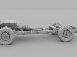 full land rover defender 110 pick up rev 3D Model
