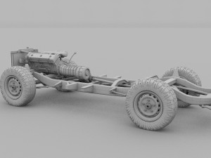 full land rover defender 110 pick up rev 3D Model