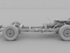 full land rover defender 110 pick up rev 3D Model