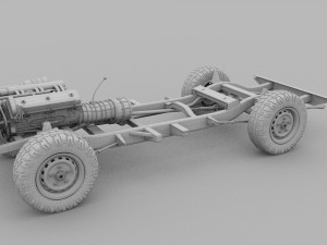 full land rover defender 110 pick up rev 3D Model