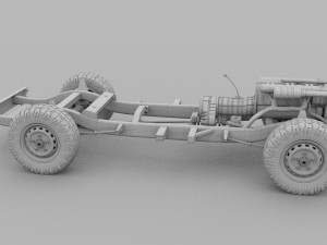 full land rover defender 110 pick up rev 3D Model