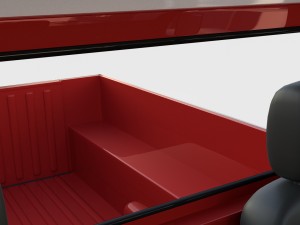 land rover defender 110 pick up w interior rev 3D मॉडल