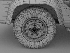 full land rover defender 110 station wagon rev 3D 모델