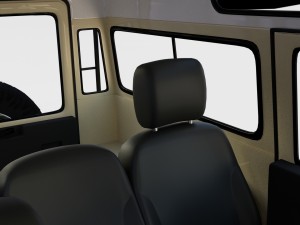 land rover defender 110 station wagon w interior 3D 모델