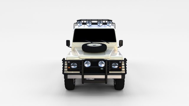 land rover defender 110 station wagon rev 3D Model .c4d .max .obj .3ds .fbx .stl .blend 