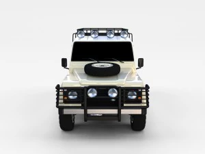 land rover defender 110 універсал рев 3D Модель