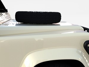 land rover defender 110 station wagon rev 3D Model
