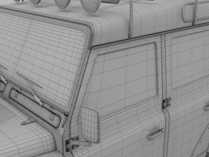 land rover defender 110 station wagon rev 3D Model