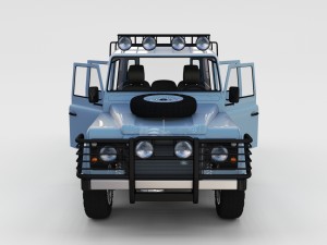 full land rover defender 110 utility station wagon Modello 3D