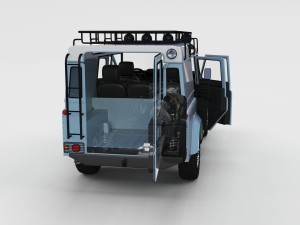 full land rover defender 110 utility station wagon Modello 3D
